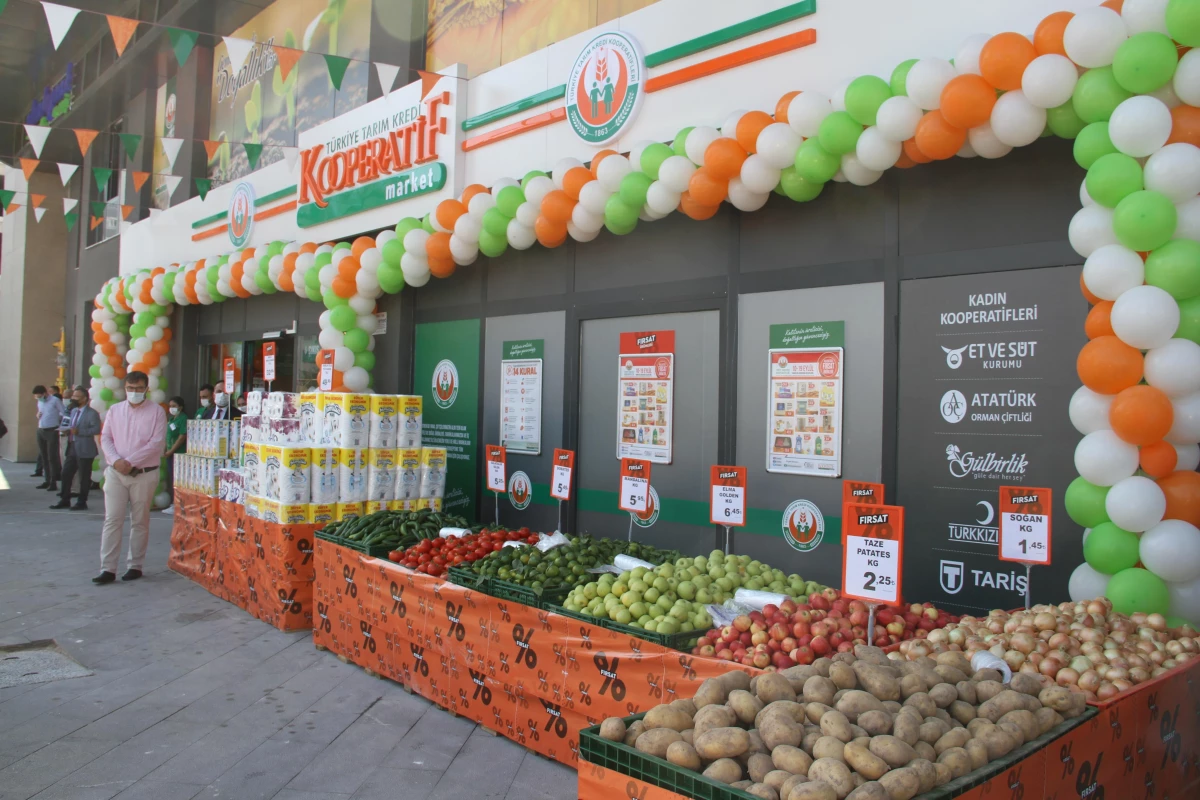 Tarım Kredi Kooperatif Marketlerin 471. şubesi Kayseri\'de açıldı