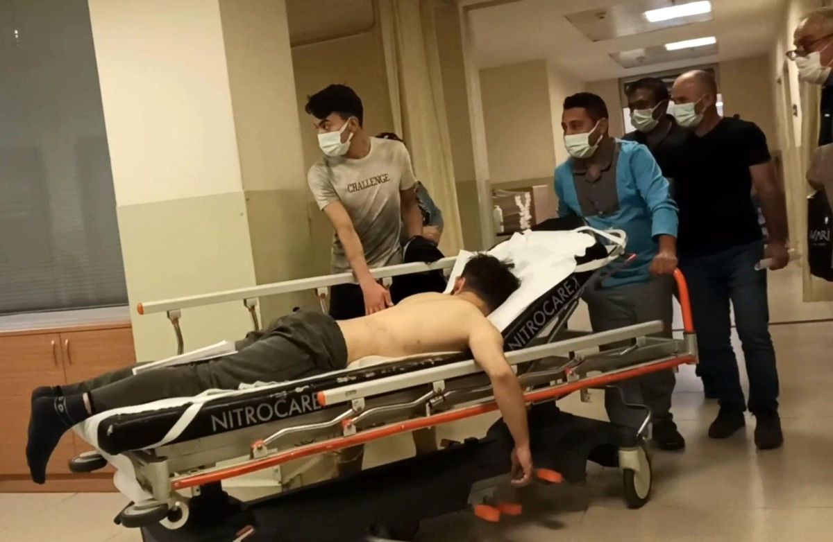 Üzerine sülfürik asit dökülen işçi ağır yaralandı