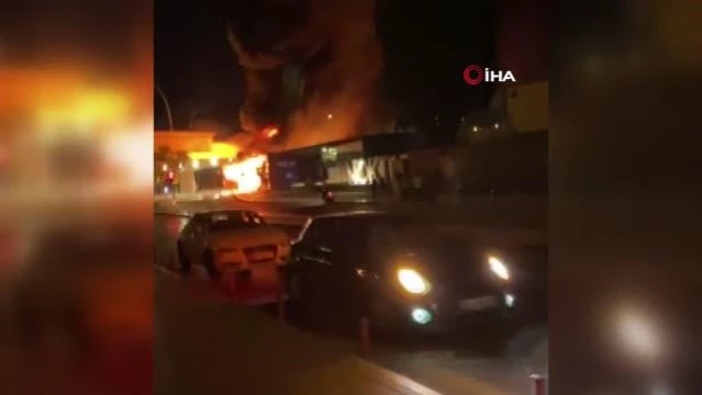 Başkentteki otobüs yangınına ait yeni görüntüler ortaya çıktı