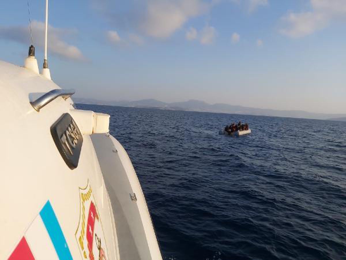 Bodrum açıklarında 39 kaçak göçmen kurtarıldı