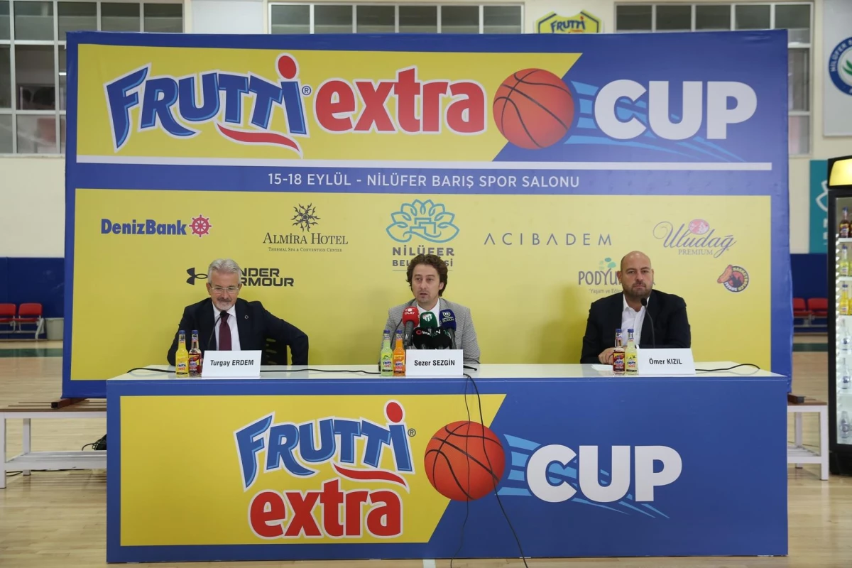 "Frutti Extra Cup" basketbol turnuvası 15 Eylül\'de başlayacak