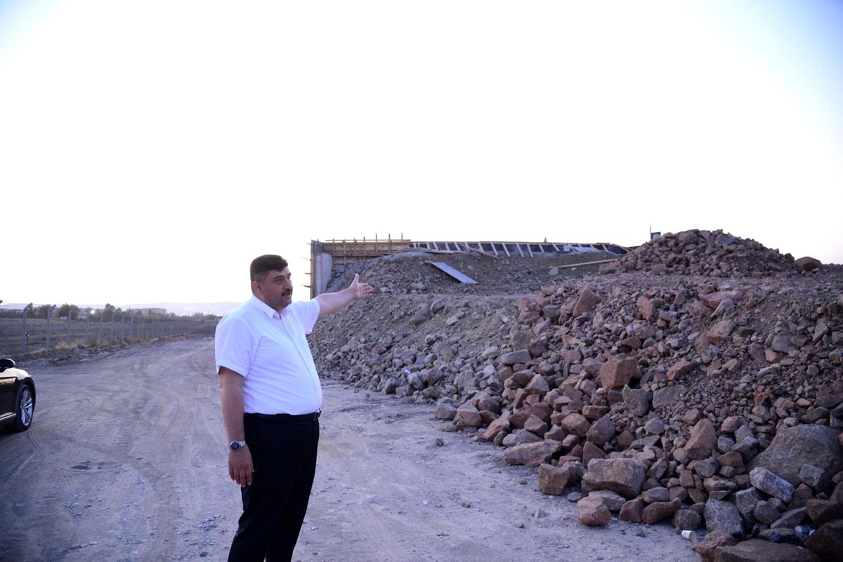 KazanBel Beton tesislerinin kurulum çalışmaları sürüyor