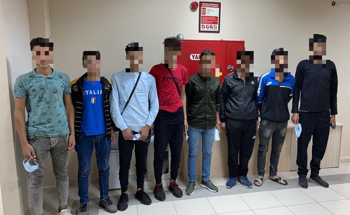 Kocaeli\'de 7 düzensiz göçmen yakalandı
