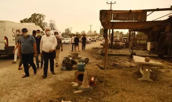 Ticaret ve sanayi odalarından yangın dayanışması