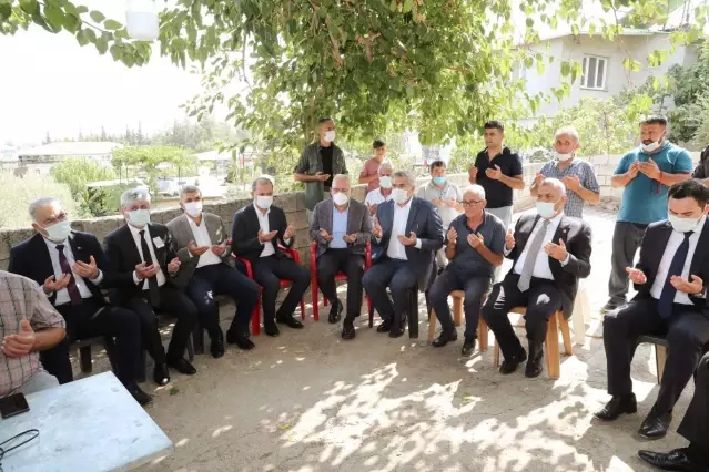 Aile ve Sosyal Hizmetler Bakan Yardımcısı İsmail Ergüneş, Hatay'da taziye ziyaretinde bulundu Aile ve Sosyal Hizmetler Bakan Yardımcısı İsmail Ergüneş, Hatay'da taziye ziyaretinde bulundu
