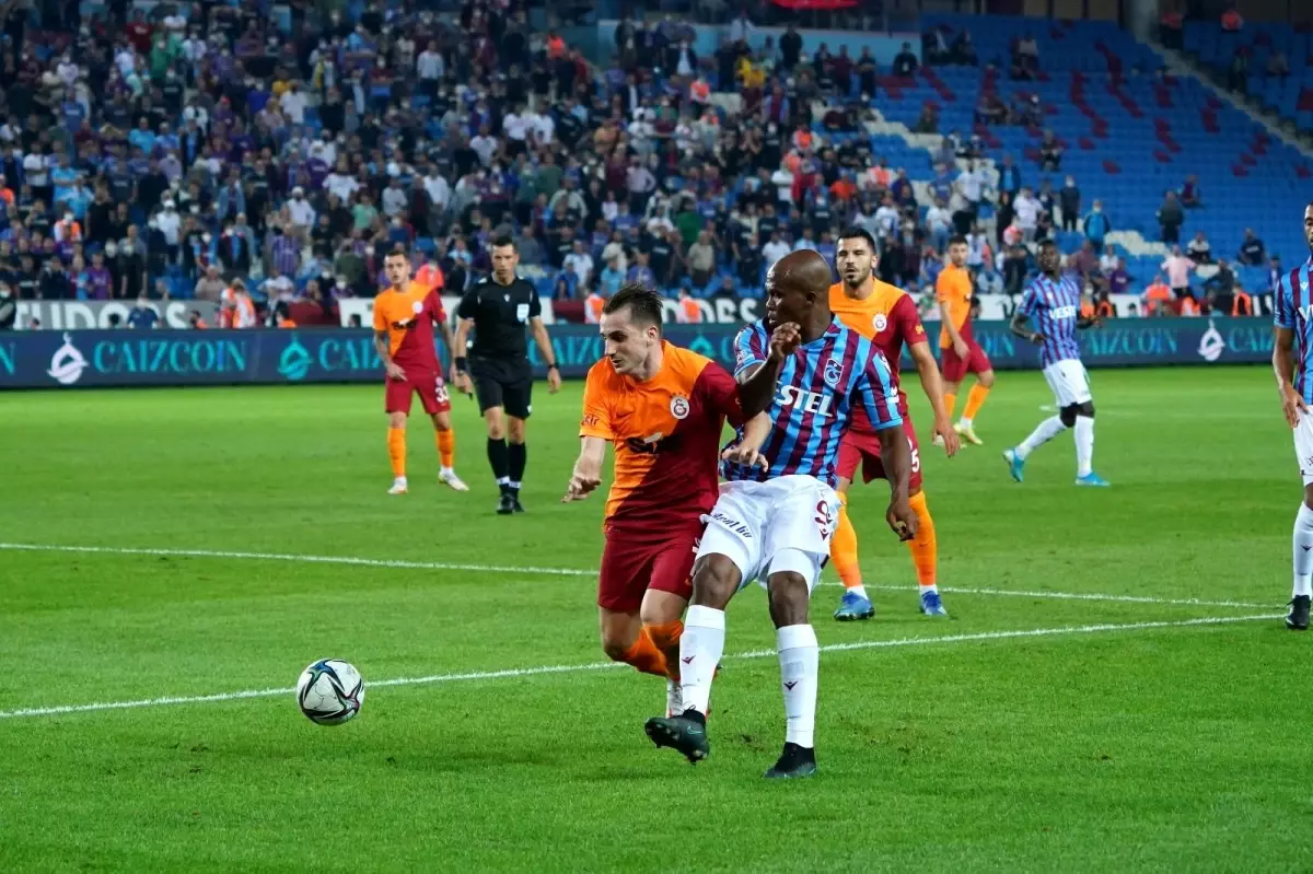 Süper Lig: Trabzonspor: 2 - Galatasaray: 2 (Maç sonucu)