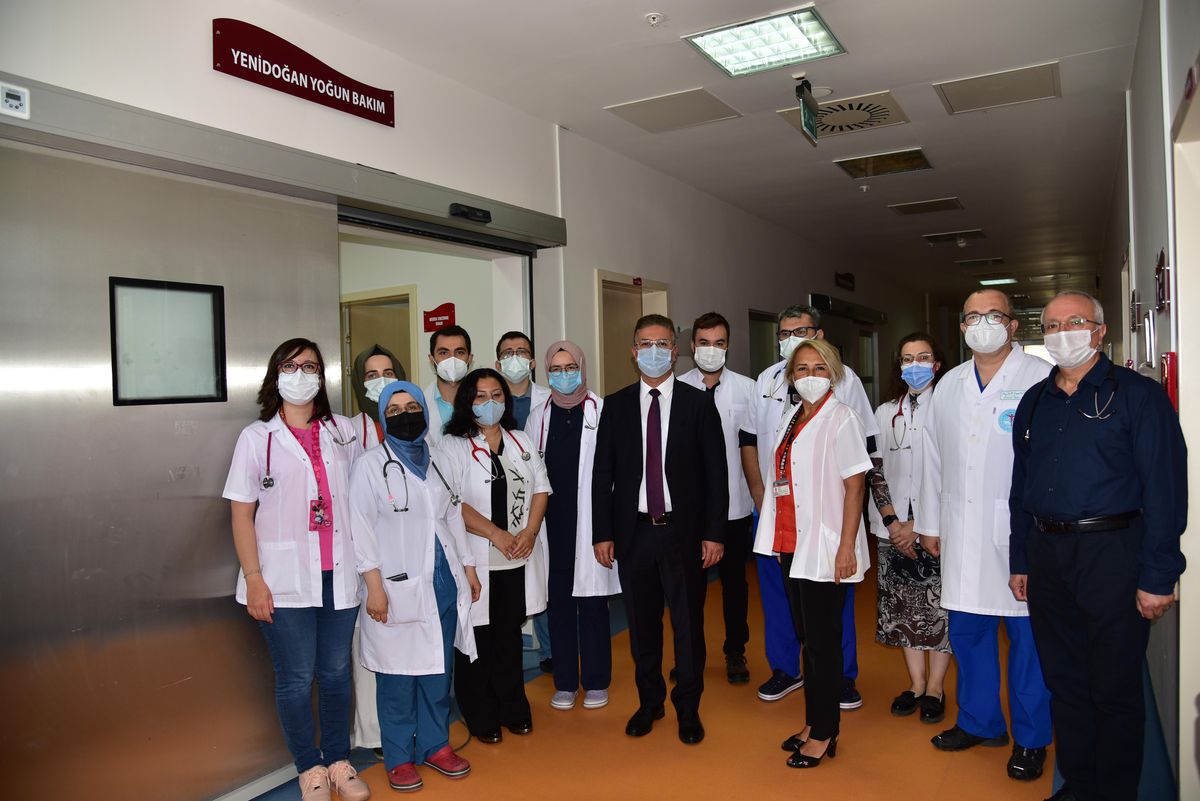 Balıkesir Üniversitesi Hastanesinde "Yenidoğan Yoğun Bakım Ünitesi" açıldı