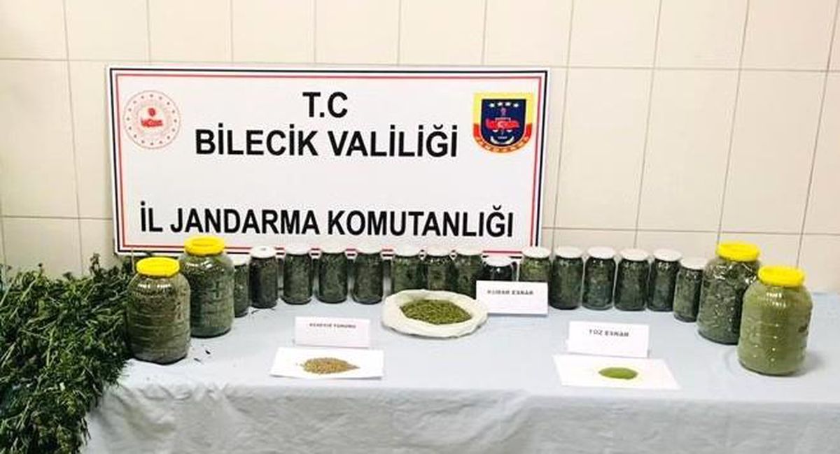 Bilecik\'te 12 kilo esrar ele geçirildi
