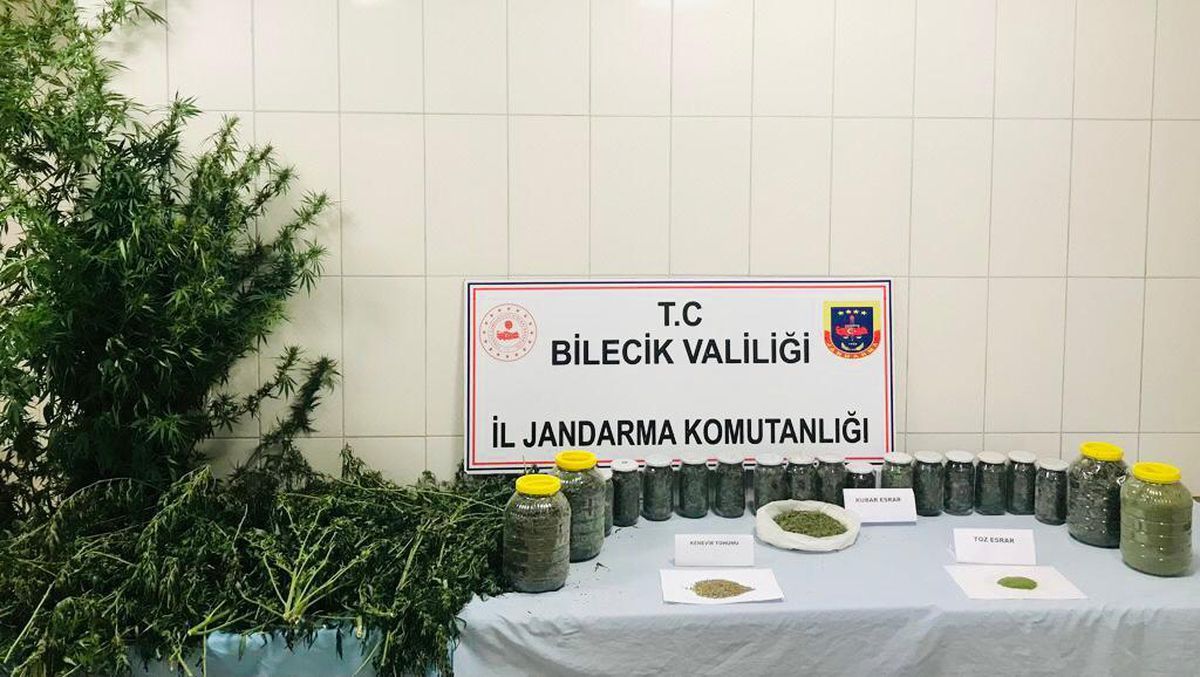 Bilecik\'te uyuşturucu operasyonunda yakalanan 2 şüpheli tutuklandı