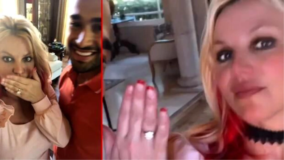 Britney Spears sevgilisi Sam Ashgari ile nişanlandı
