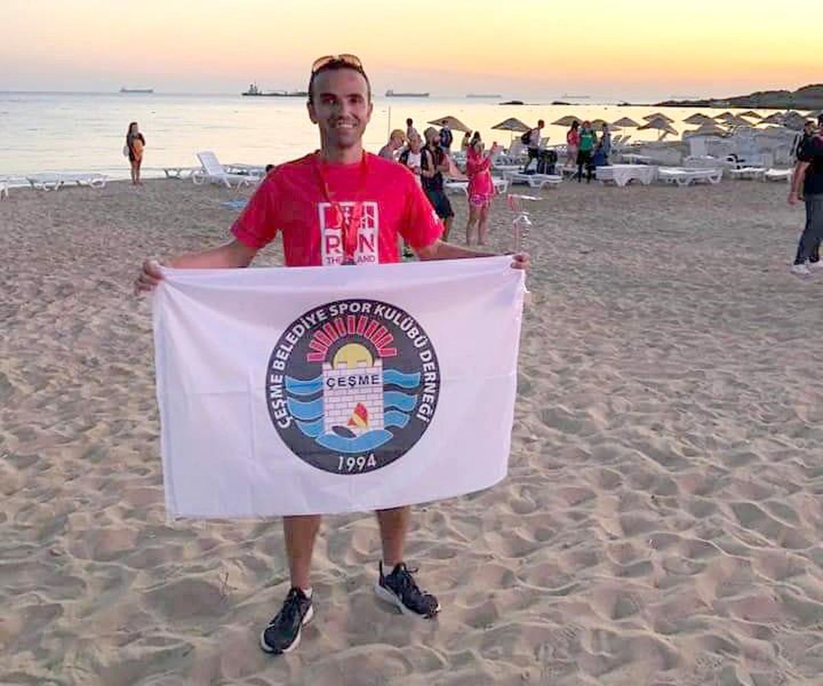 Çeşmeli sporcu Bozcaada\'da 2. oldu