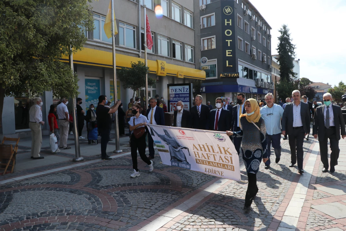 Edirne\'de Ahilik Haftası kutlamaları başladı
