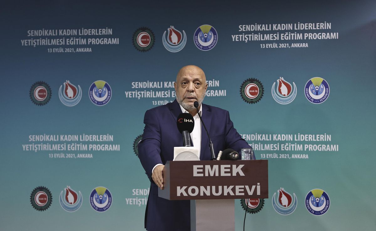 Hak-İş Genel Başkanı Arslan\'dan "aşı karşıtlığıyla" ilgili açıklama Açıklaması