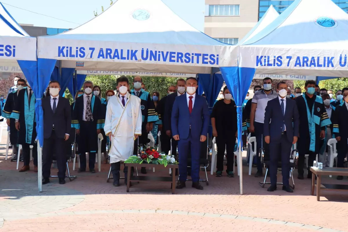 Kilis 7 Aralık Üniversitesinde mezuniyet töreni düzenlendi