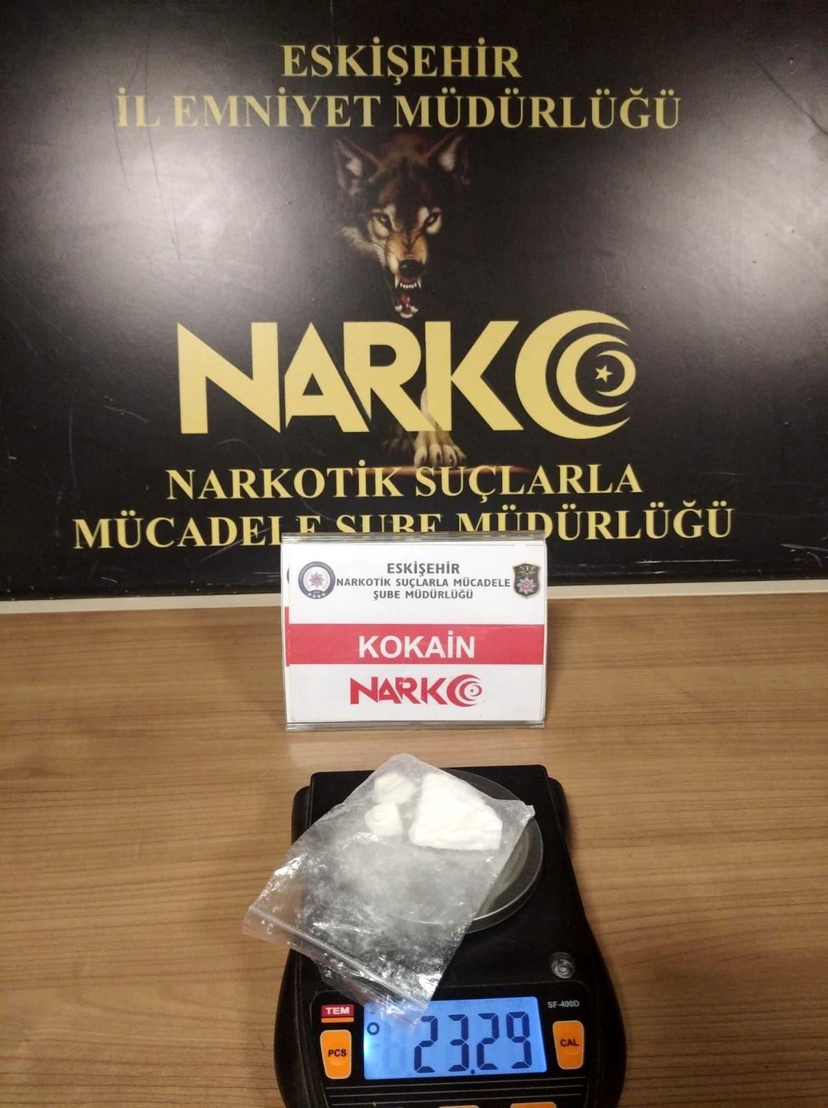 Kovalama sonucu yakalandı, üzerinden kokain çıktı