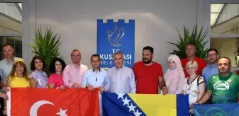 Kuşadası Belediyesi, Bosnalı dağcıları ağırladı