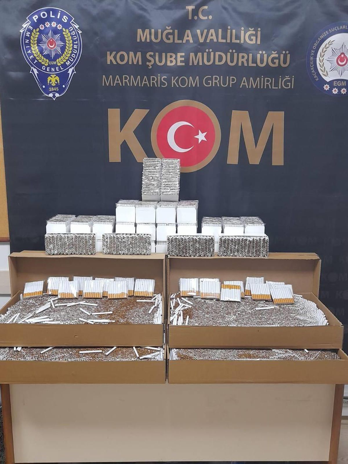 Muğla\'da sahte içki ve kaçakçılık operasyonunda 25 şüpheli yakalandı