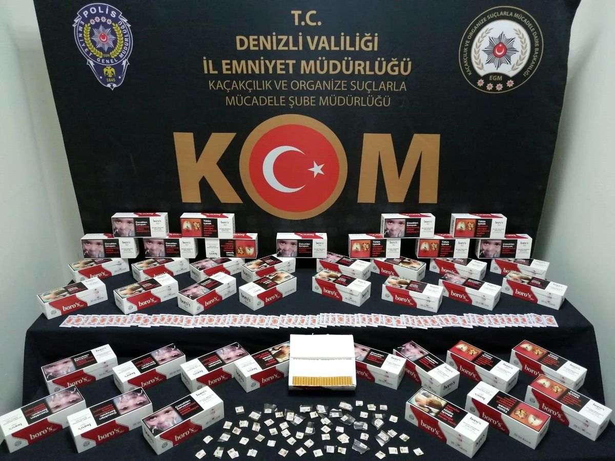 Sahte kargo aracında litrelerce kaçak akaryakıt bulundu