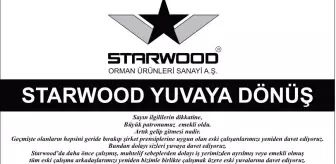 Starwood'dan 'Büyük patron emekli oldu, yuvaya dönebilirsiniz' ilanı