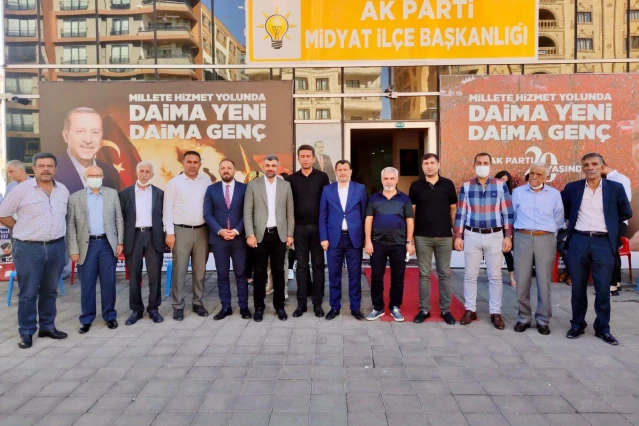 AK Parti MKYK üyesi Alaattin Parlak Mardin'de temaslarda bulundu