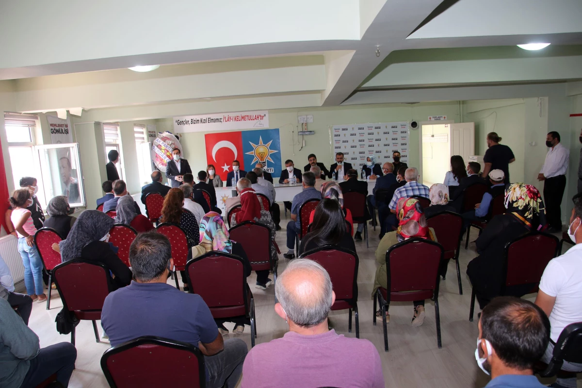 AK Parti Sivas milletvekilleri Yılmaz ve Soluk, Şarkışla ilçesini ziyaret etti