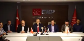 CHP'li Veli Ağbaba ve Engin Özkoç, Mersin'de basın toplantısı düzenledi