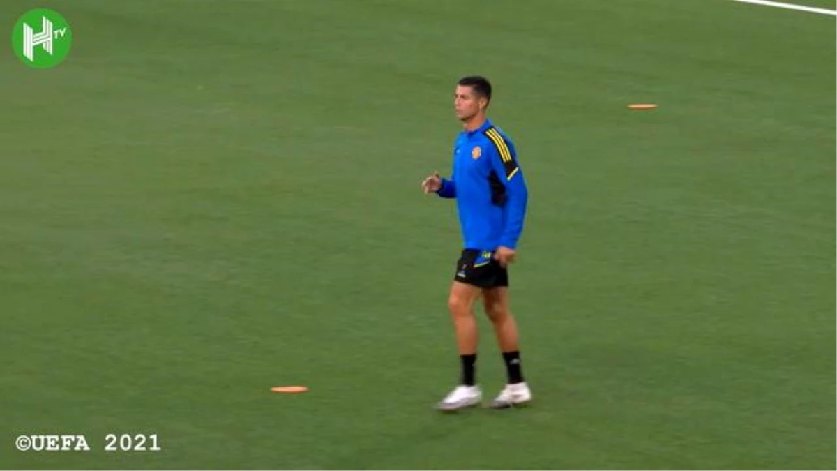 Cristiano Ronaldo Young Boys Maçına Hazırlanıyor