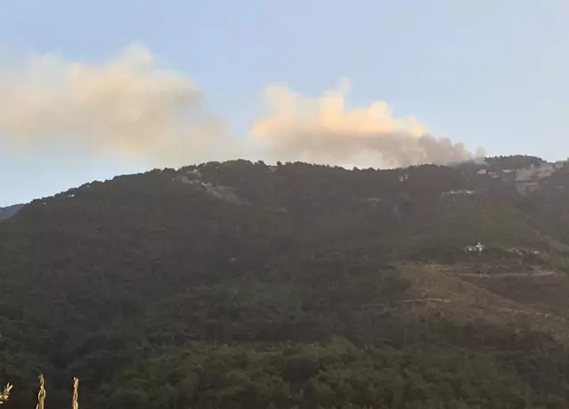 Orman yangını havadan ve karadan müdahaleyle kontrol altına alındı Orman yangını havadan ve karadan müdahaleyle kontrol altına alındı