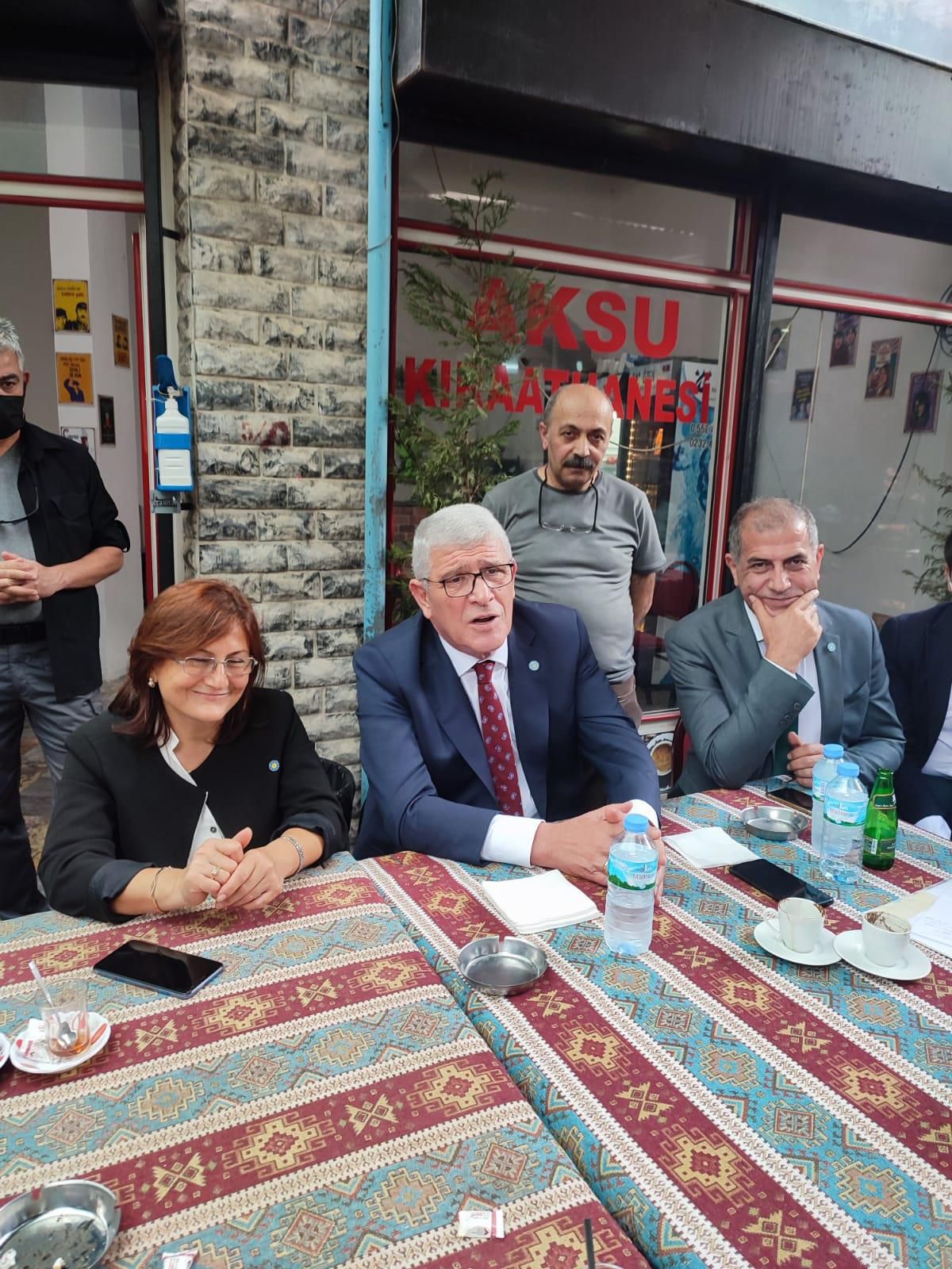 İYİ Parti Grup Başkanvekili Dervişoğlu, Seferihisar\'ı ziyaret etti