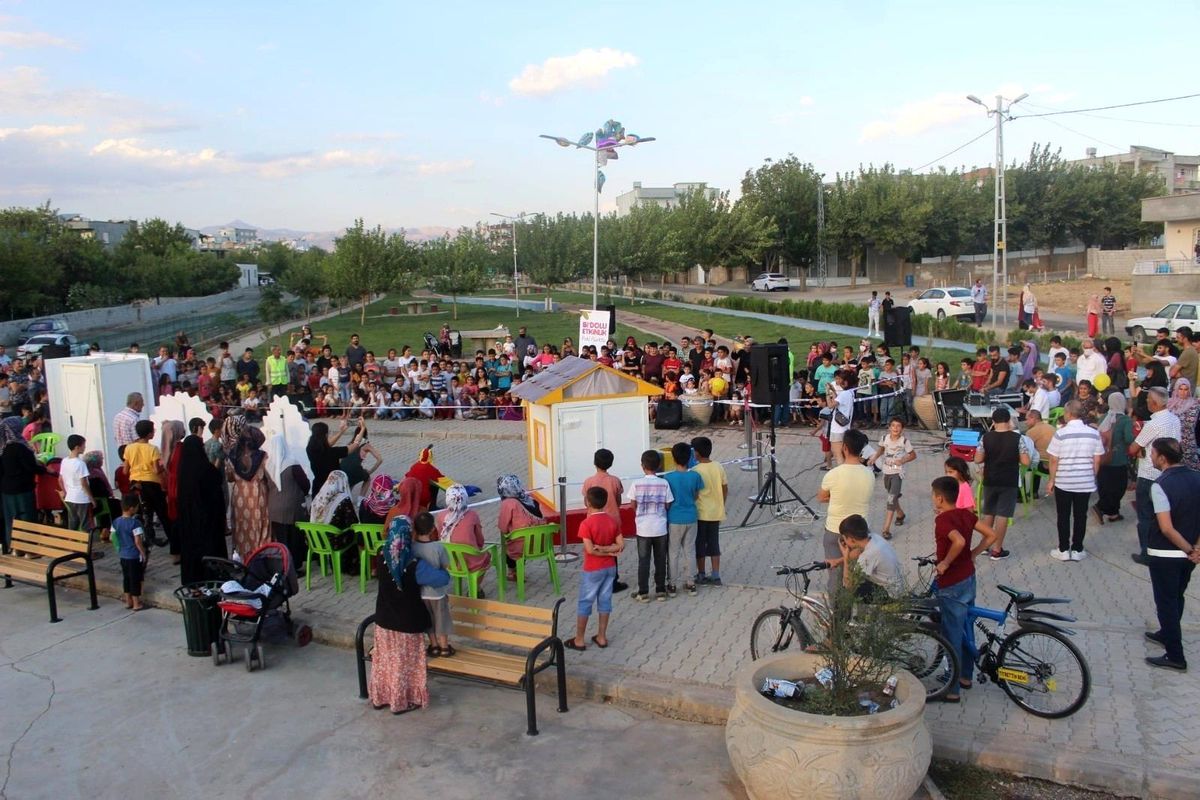 Kahta\'da çocuklara özel sosyal etkinlik