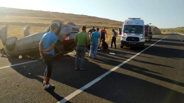 Mardin'de trafik kazası: 2 yaralı