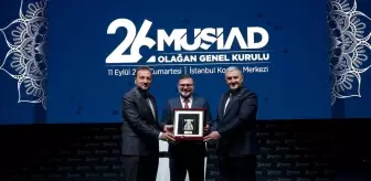 MÜSİAD İzmir Şubesi, Genel Kuruldan ödülle döndü