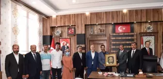 AK Parti Yerel Yönetimler Başkan Yardımcısı Yaman'dan Başkan Pekbay'a ziyaret