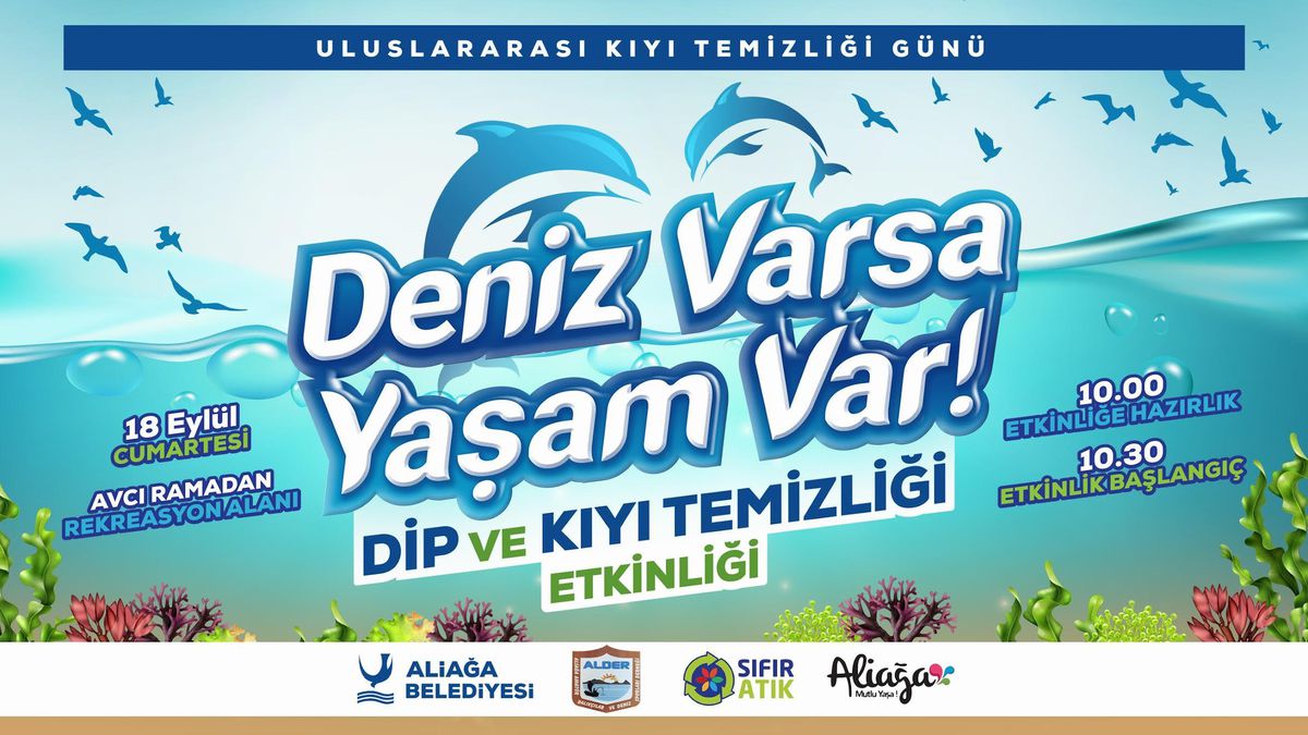 Aliağa\'da dip ve kıyı temizliği etkinliği düzenlenecek