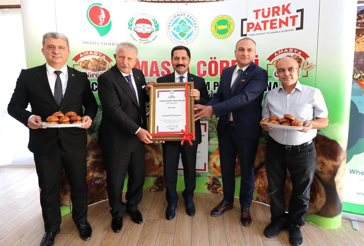 "Amasya çöreği" coğrafi işaretle tescillendi