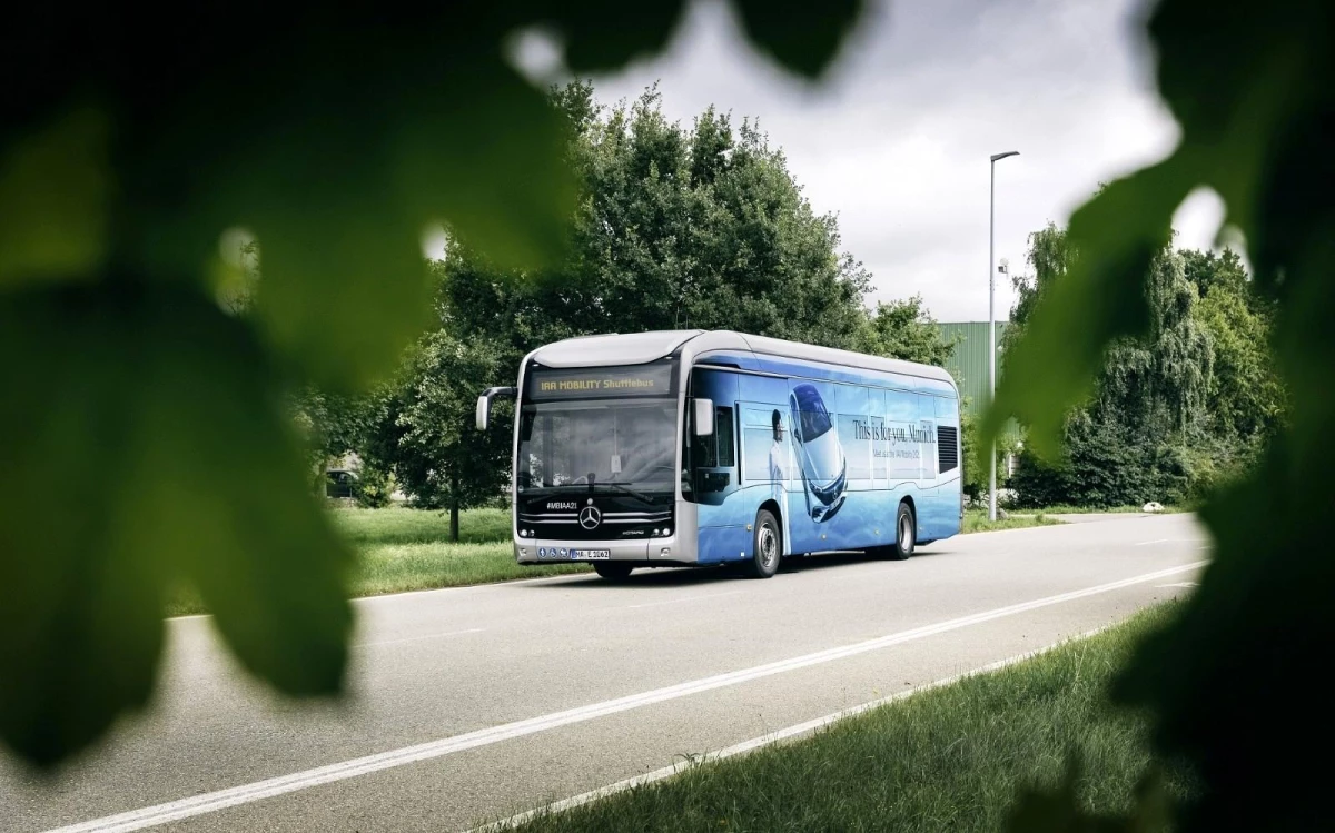 Ar-Ge\'si Türkiye\'de yapılan elektrikli otobüs, Almanya\'da emisyonsuz ulaşım sağladı