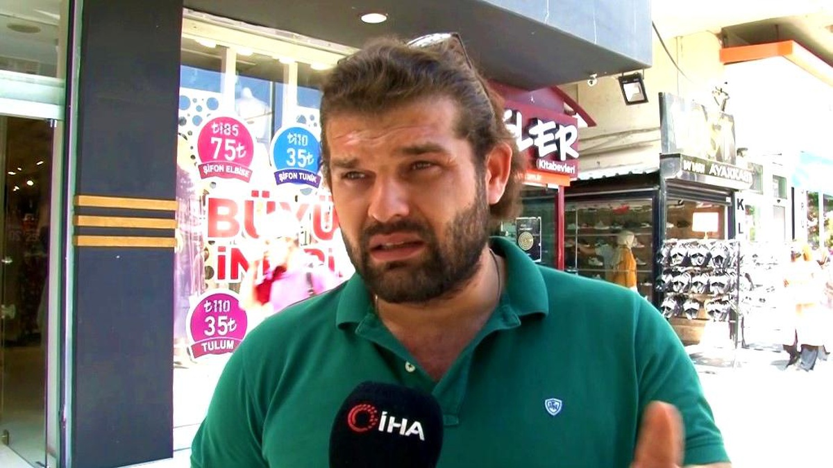 Cansız mankeni çalınan mağaza sahibi konuştu