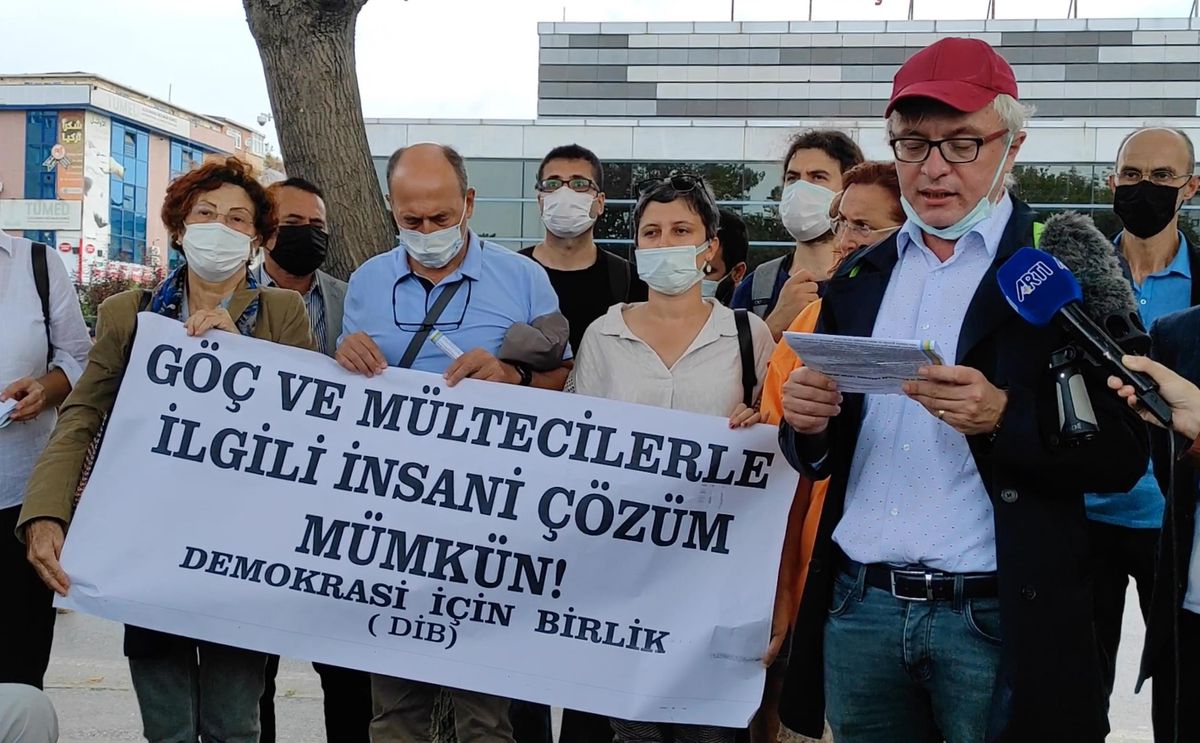 Demokrasi İçin Birlik Platformu\'ndan mültecilerle ilgili açıklama Açıklaması