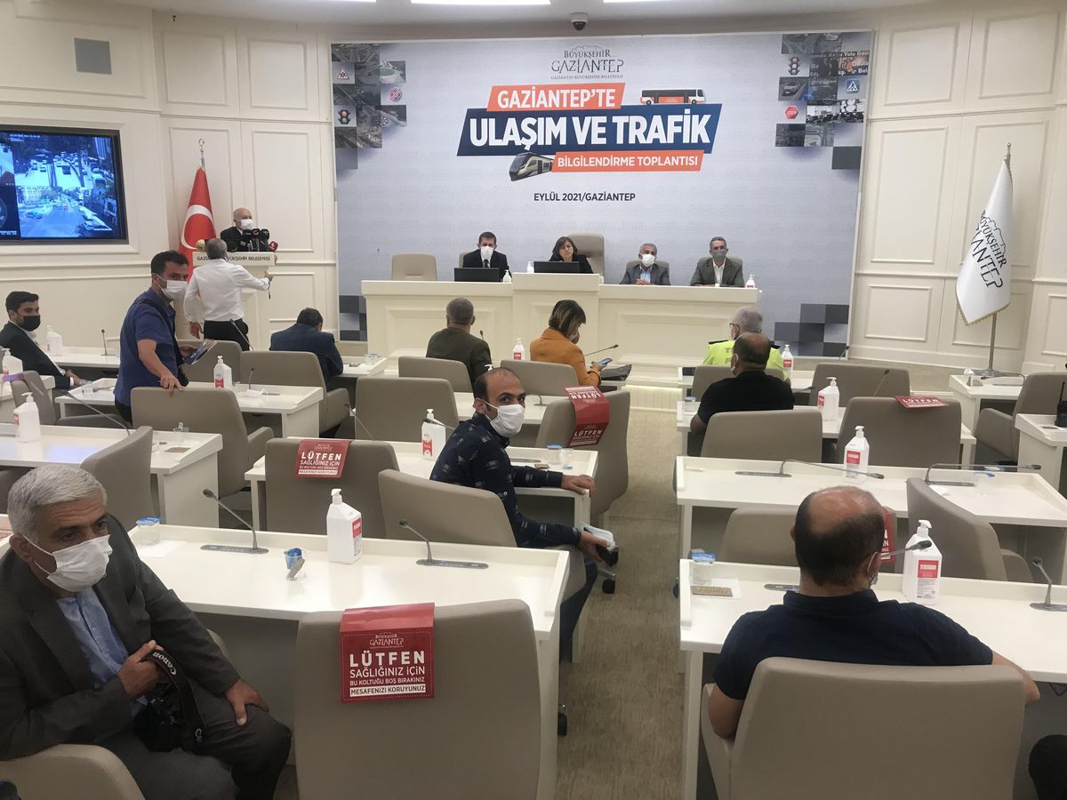 Gaziantep\'te ulaşım konuşuldu