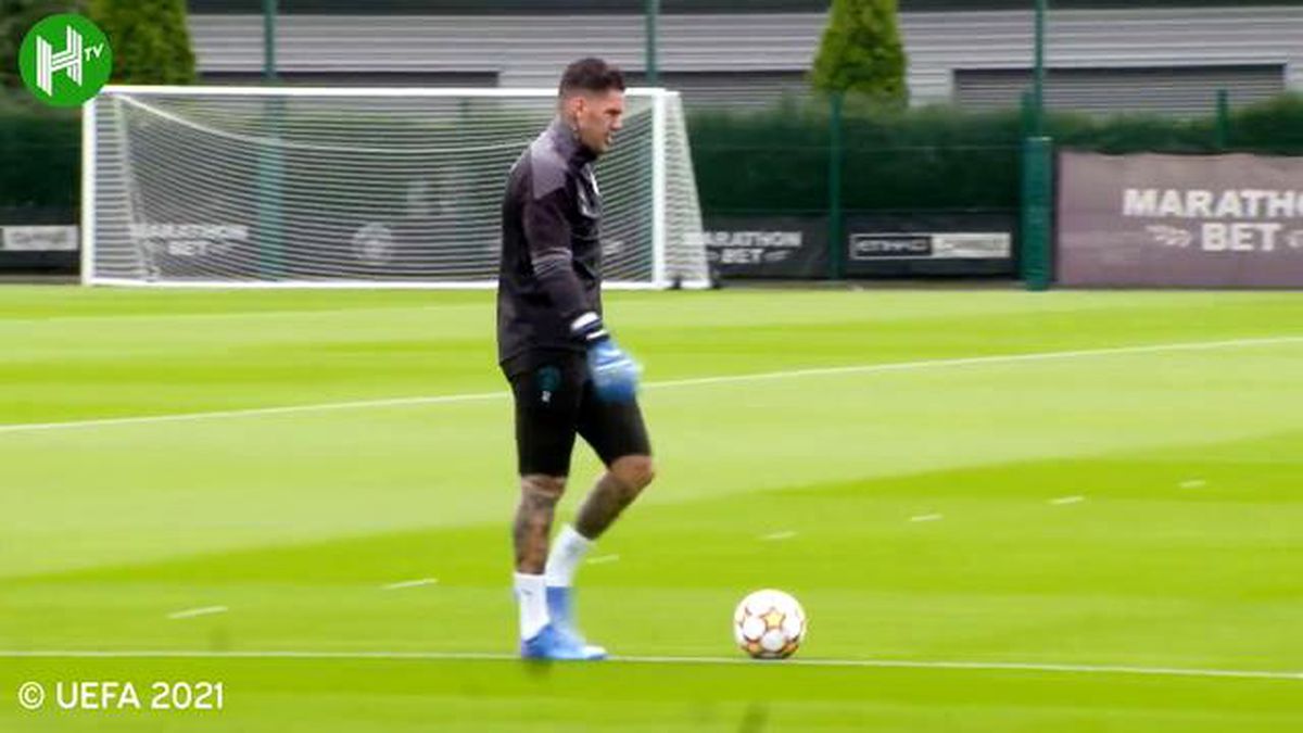Manchester City\'nin RB Leipzig Maçı Öncesi Son Antrenmanı