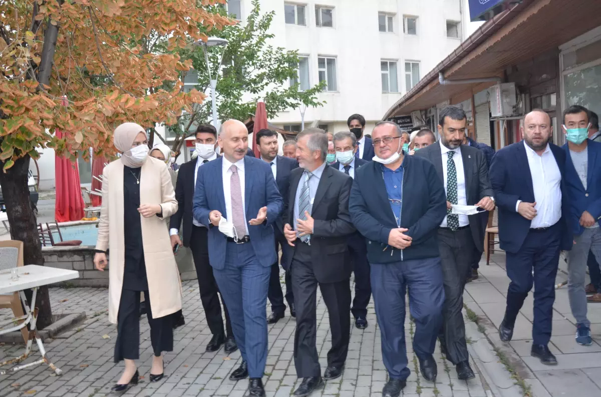 Son dakika haberleri! Ulaştırma ve Altyapı Bakanı Adil Karaismailoğlu Ayaş ilçesini ziyaret etti