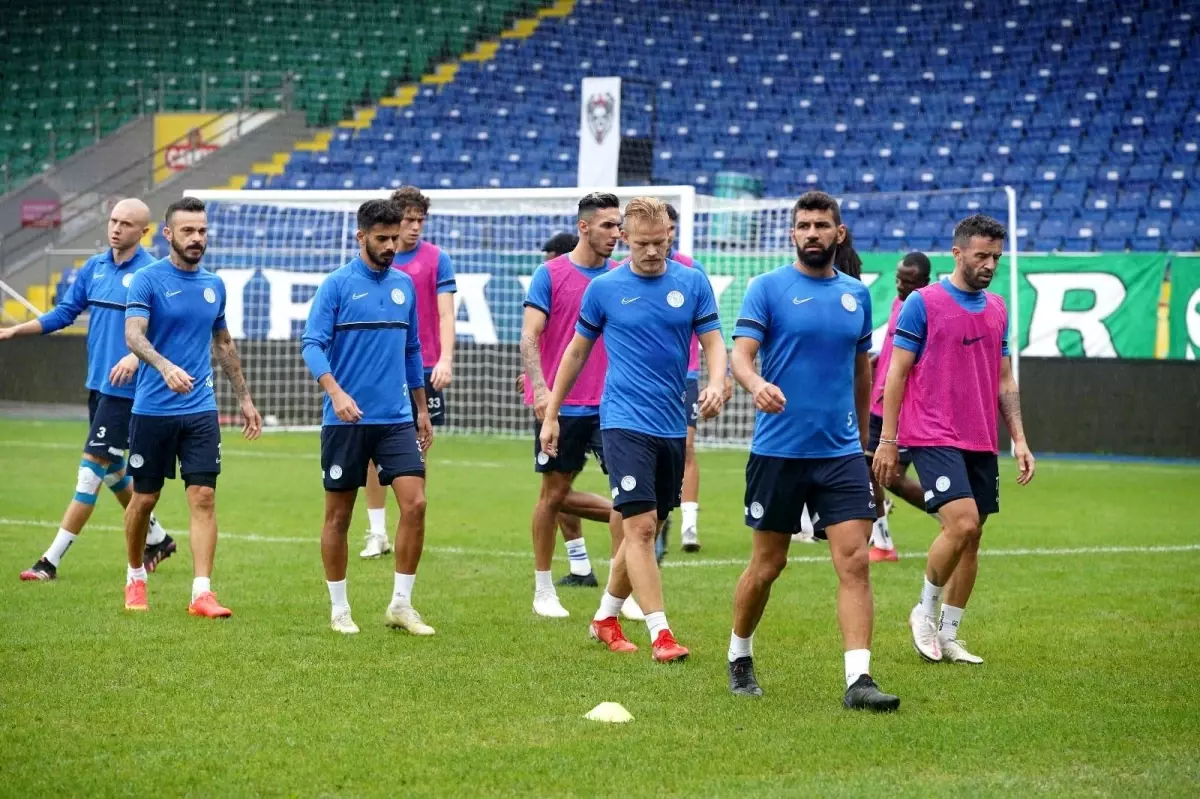 Çaykur Rizespor, Adana Demirspor hazırlıklarını tamamladı