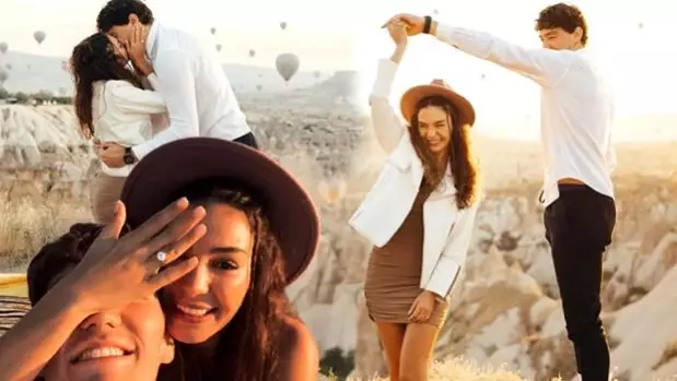 Cedi Osman kesenin ağzını açtı! Ebru Şahin'e milyonluk yüzük... Cedi Osman kesenin ağzını açtı! Ebru Şahin'e milyonluk yüzük...