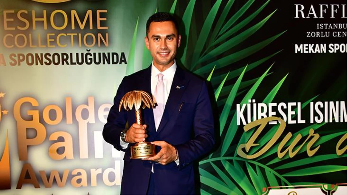 Cem Akşahin\'e Altın Palmiye Ödülü: "Yılın Turizm Yöneticisi" seçildi