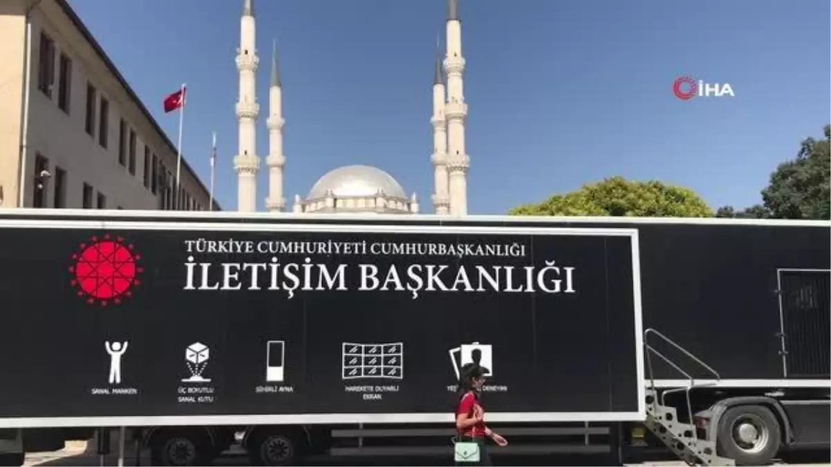 Cumhurbaşkanlığı İletişim Başkanlığı Dijital Tır\'ı Iğdır\'da ziyarete açıldı