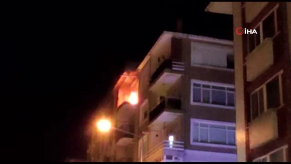 Son dakika haber! Edirne\'de apartmanda korkutan yangın
