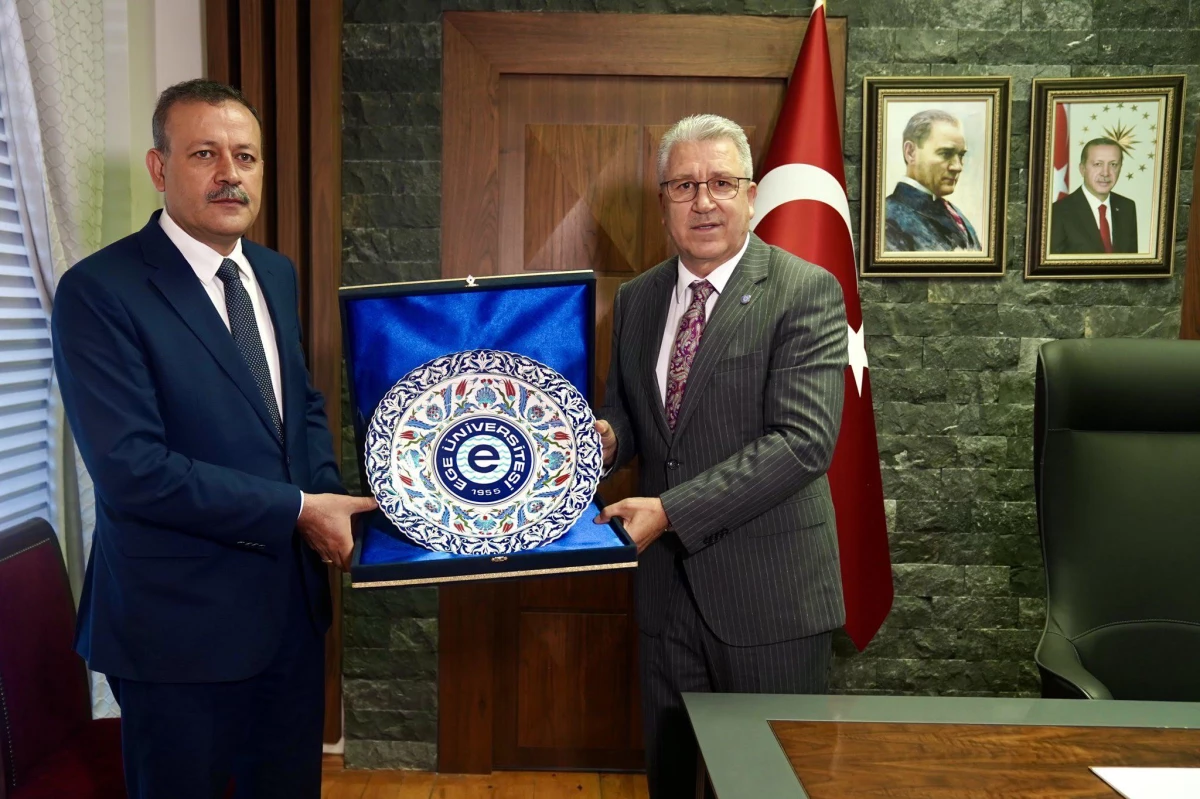 Ege ve Bitlis Eren Üniversiteleri iş birliğini daha ileri noktalara taşıyacak