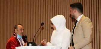 Güngören Belediyesi'nde down sendromlu birey tarafından nikah kıyıldı