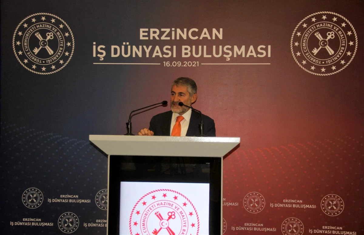Hazine ve Maliye Bakan Yardımcısı Nebati: "Erzincan Türkiye\'nin ortalamasıyla büyüyen bir şehrimiz"