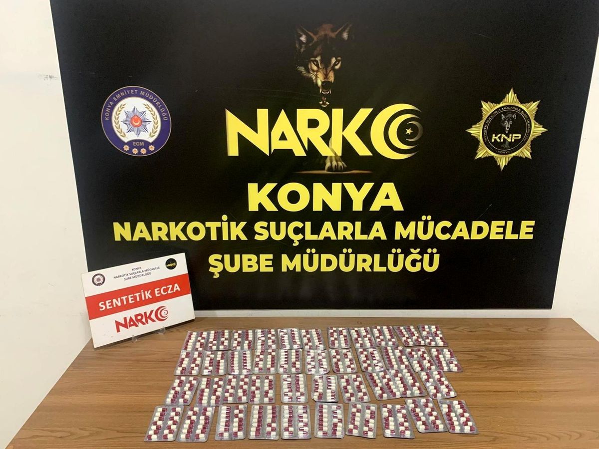 Konya\'da uyuşturucu operasyonu: 3 tutuklama